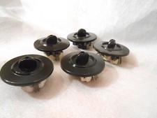 Originale Licht Schalter Bakelit Dreh  Schalter  Unterputz schwarz Steckdose