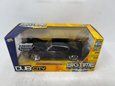 Jada Dub City Bigtime Muscle 1969 Pontiac GTO Judge 1:24 Diecast