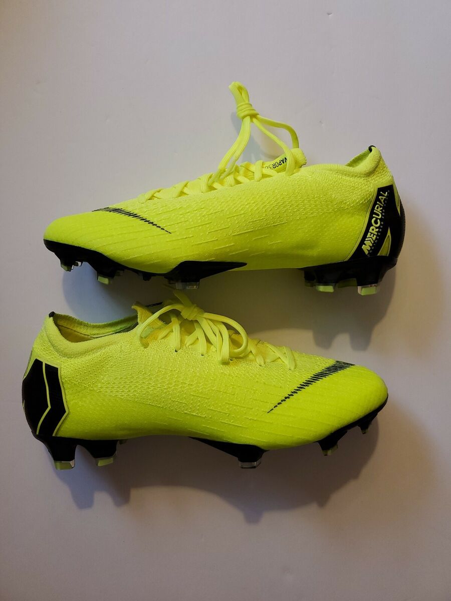Nike Mercurial Vapor 12 Elite 360 FG ACC Volt Black AH7380 Nike Mercurial Vapor 12 Elite 360 FG ACC Volt Black AH7380
