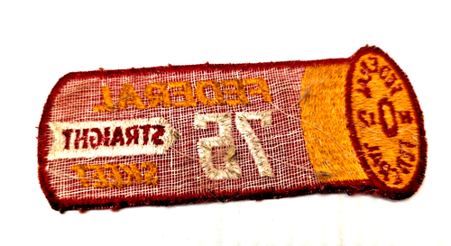 Federal Ammo 75 Straight Skeet Patch Embroidered Hat Jacket 2.0" x 4.5" - Picture 2 of 3