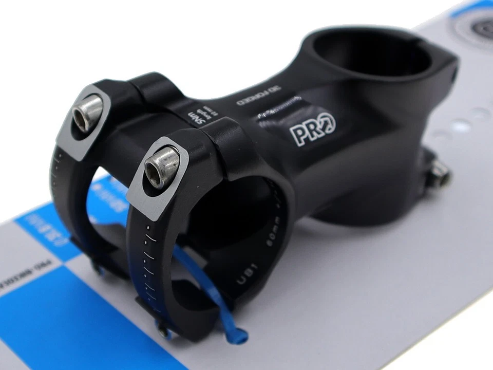 Shimano PRO PLT AL2014-T6 3D Forged 1 1/8" x 31.8mm x 60mm x +/-10° Black - Image 2 of 4