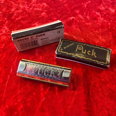 Mundharmonika ''Puck'' 550/20 C von M. Hohner M55001, wie Neu!