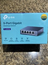 New Sealed TP Link 5 Port Gigabit Desktop Switch TL-SG105