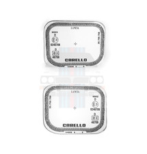 Lancia Delta integrale Evo Fog Light Lamp Lens Front x2