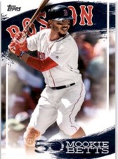MOOKIE BETTS 2019 Topps Series 2 #MB-14 Career Highlights  Boston Red Sox