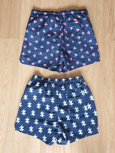 2 X NEW LOOK MEN NAVY SWIM SHORTS - SIZE XS - Picture 2 of 6