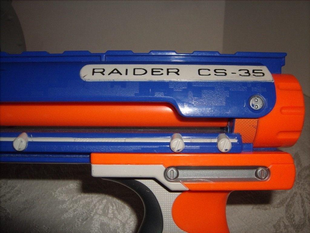 Nerf N-Strike Raider CS-35 Blaster With 35 Dart Drum - NO SHOULDER