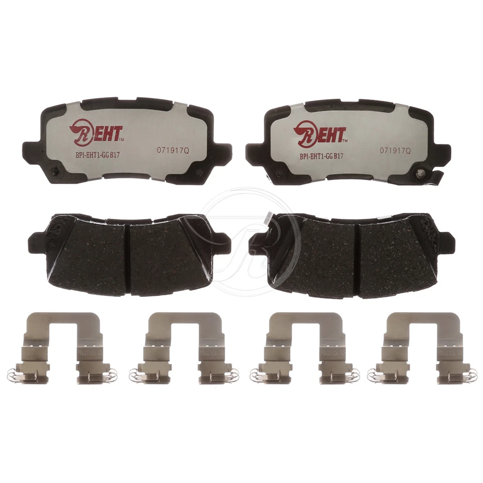 Raybestos 1 pastilha de freio traseira compatível com Honda Odyssey 3.5L Acura MDX 3.5L - Imagem 2 de 2