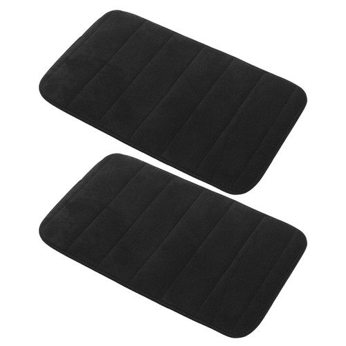 2 Pcs Memory Foam Door Mat Back Indoor Entrance inside Mats Shoe for Entryway