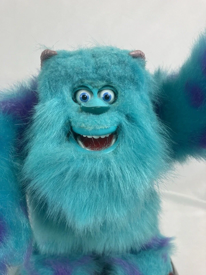 Disney Pixar Monsters Inc. Sully Animated 11" Talking Room Guard Tested Working - Изображение 2 из 4