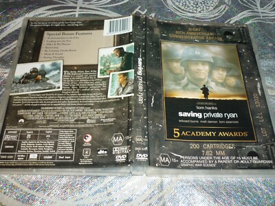 SAVING PRIVATE RYAN (2 DISC) (DVD, MA15+) (P145751-15 A)