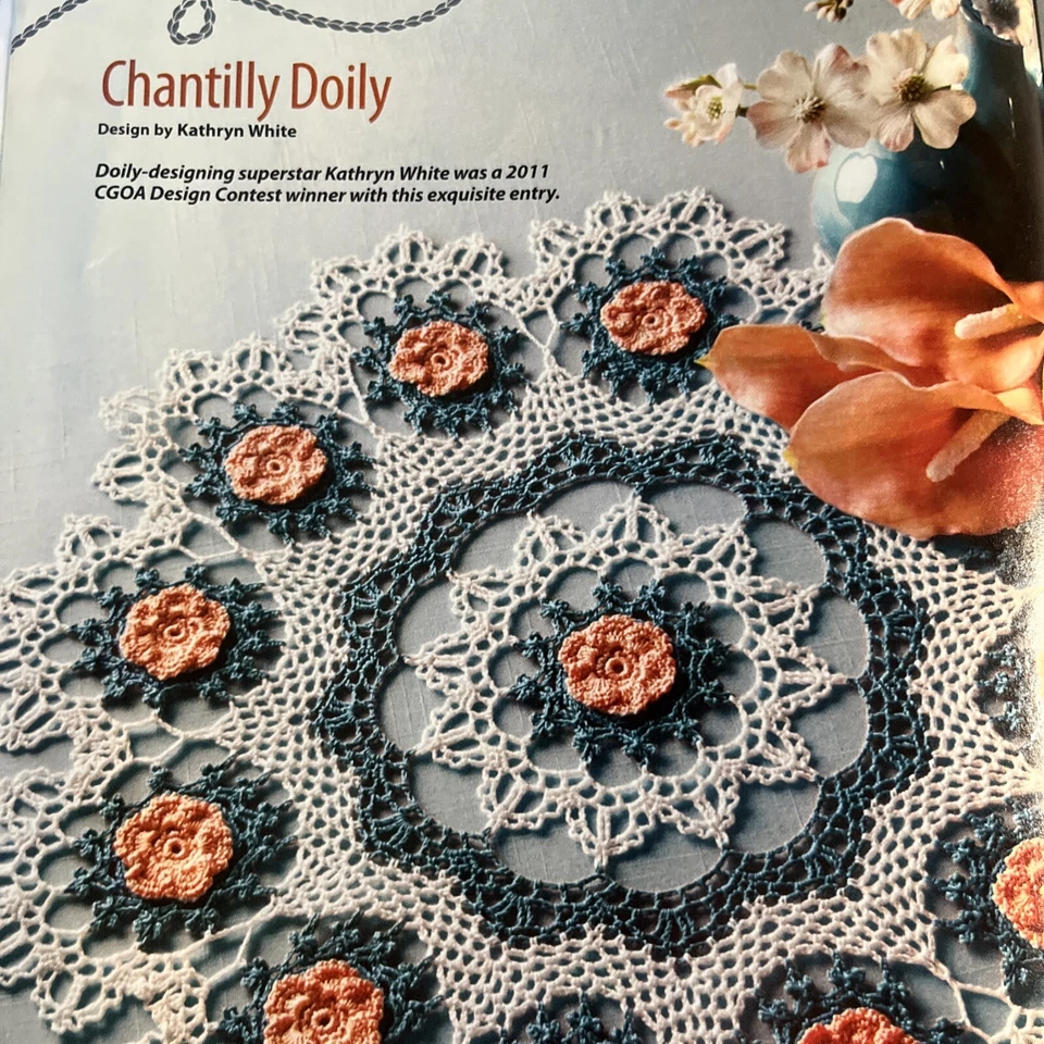 Crochet World Magazine Summer Fun June 2012 Dollies Flowers Gift Stitching - Image 4 of 4