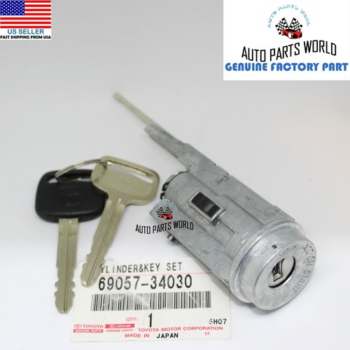 GENUINE OEM TOYOTA 0006 TUNDRA IGNITION SWITCH LOCK CYLINDER & KEY