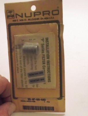 NUPRO SS-4F-K4-440 Filter Element - 440 Micron - Prepaid Shipping   