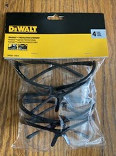 Dewalt DPG51-1HC4 Clear Radius Protective Eyewear 4 pair - 99 UV Protection