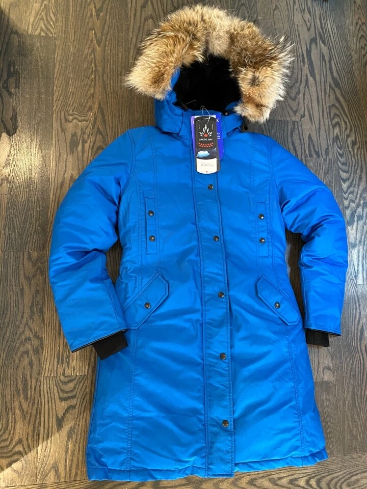 Chaqueta parka Goose Arctic Bay Charlotte hecha en Canadá XS S M precio de venta sugerido por el fabricante 1395 $ Foto 2 de 4