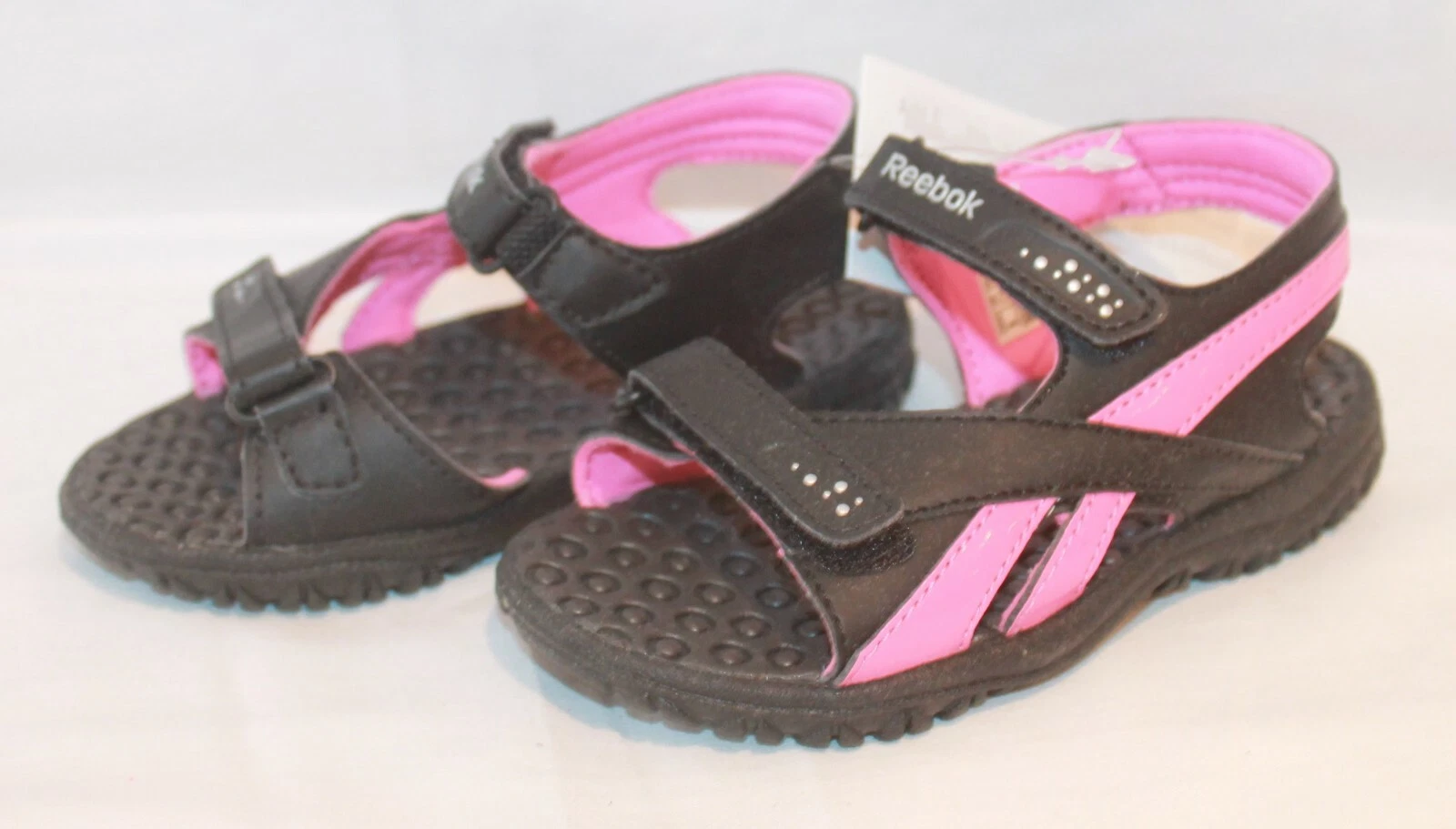 INFANTS REEBOK BLACK PINK GIRL'S SANDALS