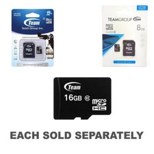 Team Class 10 Micro SDHC Memory Card Easy Use Plug And Play High Performance