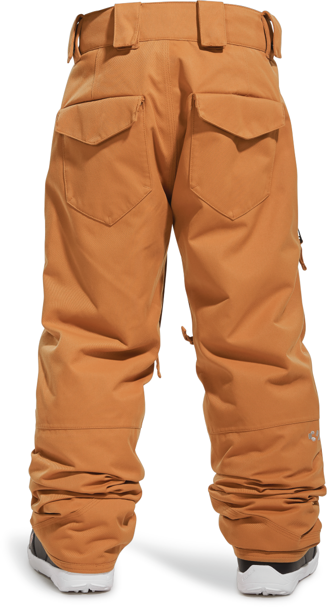 Khaki 32 Wooderson Pant Snowboard Bib Pants 32 YOUTH Wooderson