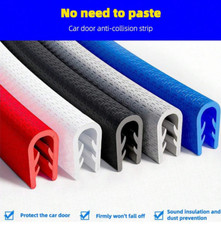 1pc 5m U-type Car Door Edge Guard Trim - Anti-collision Scratch Protector-new