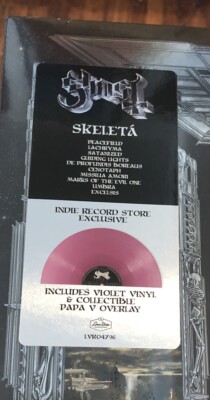 Ghost -Skeleta LP [Vinyl New] Indie Ltd Violet Color Record Album