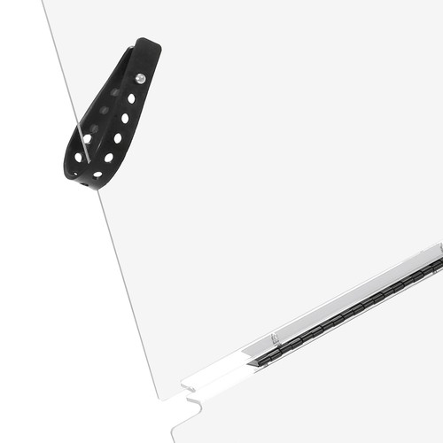 1/4" Clear Front Folding Full Windshields For 04-13 Yamaha Rhino 450 660 700 UTV - Picture 10 of 12