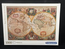 Clementoni High Quality Old Map Jigsaw Puzzle 1000 Pieces New