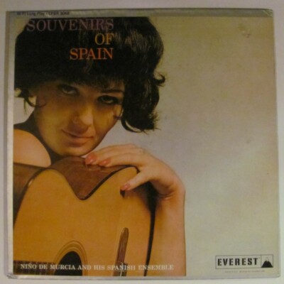 (LP Promo) (Hear) Niño De Murcia & Spanish Ensemble - Souvenirs Of Spain (1960)