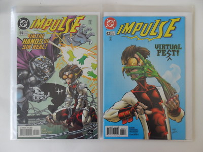 DC (USA) - 5x Impulse - # 6, 13, 42, 55, 58 - Zustand: 1/1-