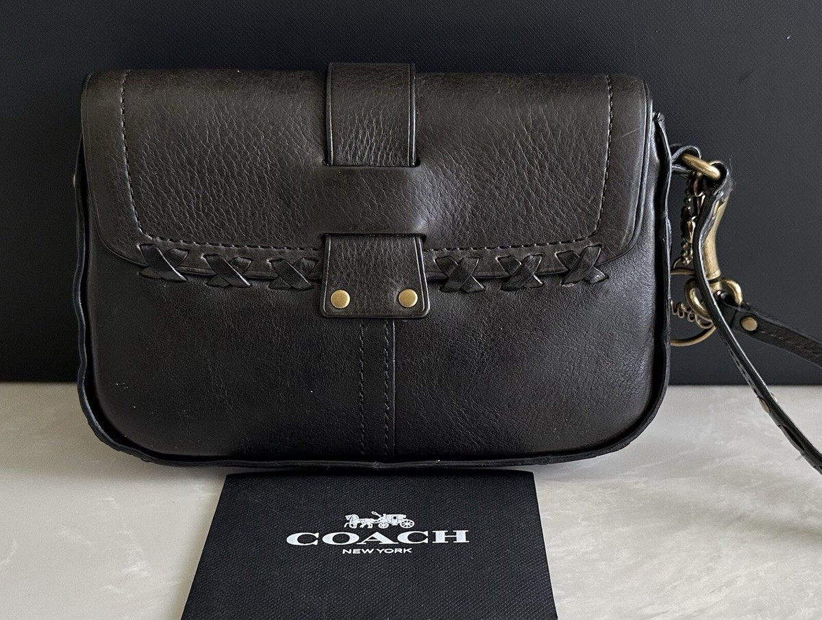 バッグ Coach 65th Legacy Bleeker Thompson Bag COACH LTD BLEEKER 65TH LEGACY THOMPSON WHIPSTITCH BLACK