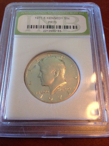 1971 S KENNEDY CAMEO HALF DOLLAR UNCIRCULATED - Picture 7 of 8