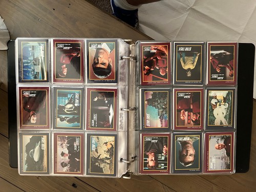 Collezione carte Star Trek e Star Trek TNG 30° anniversario con 4 oligrammi - Foto 4 di 24