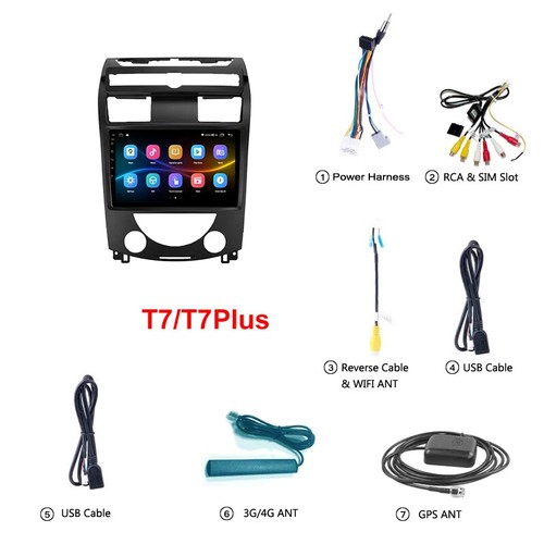 Car Stereo Video Player Radio Unit Multimedia GPS For Ssang Yong Rexton Y250 II2 - Picture 6 of 32