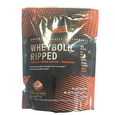 GNC AMP Wheybolic  Ripped Protein Powder Chocolate Fudge 1.1 LB