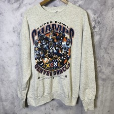 Vintage 90s Denver Broncos Superbowl Champions Sweatshirt Large John Elway USA