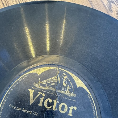 VICTOR - Antique Record - FRENCH LESSON #1-4. Two Double Sided Records 1900’s - 第 6/7 張圖片