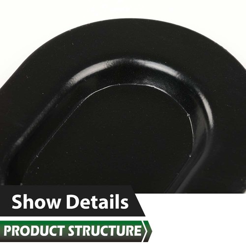 Trunk Floor Drain Plug Plates Covers For 1964-66 GM Chevelle Cutlass Impala 4pcs - 第 7/12 張圖片