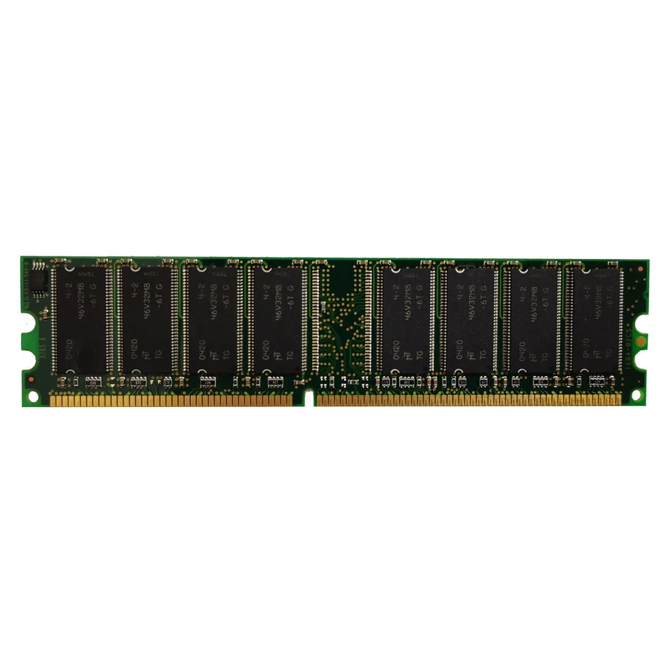 Micron DDR 512 MB MT16VDDT6464AG PC2700U-25331-B1 333 MHz Desktop Memory RAM - Image 2 of 4