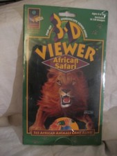 DaMert Company 3 D Viewer AFRICAN SAFARI 1996c USA MADE New Old Stock UNOPENED