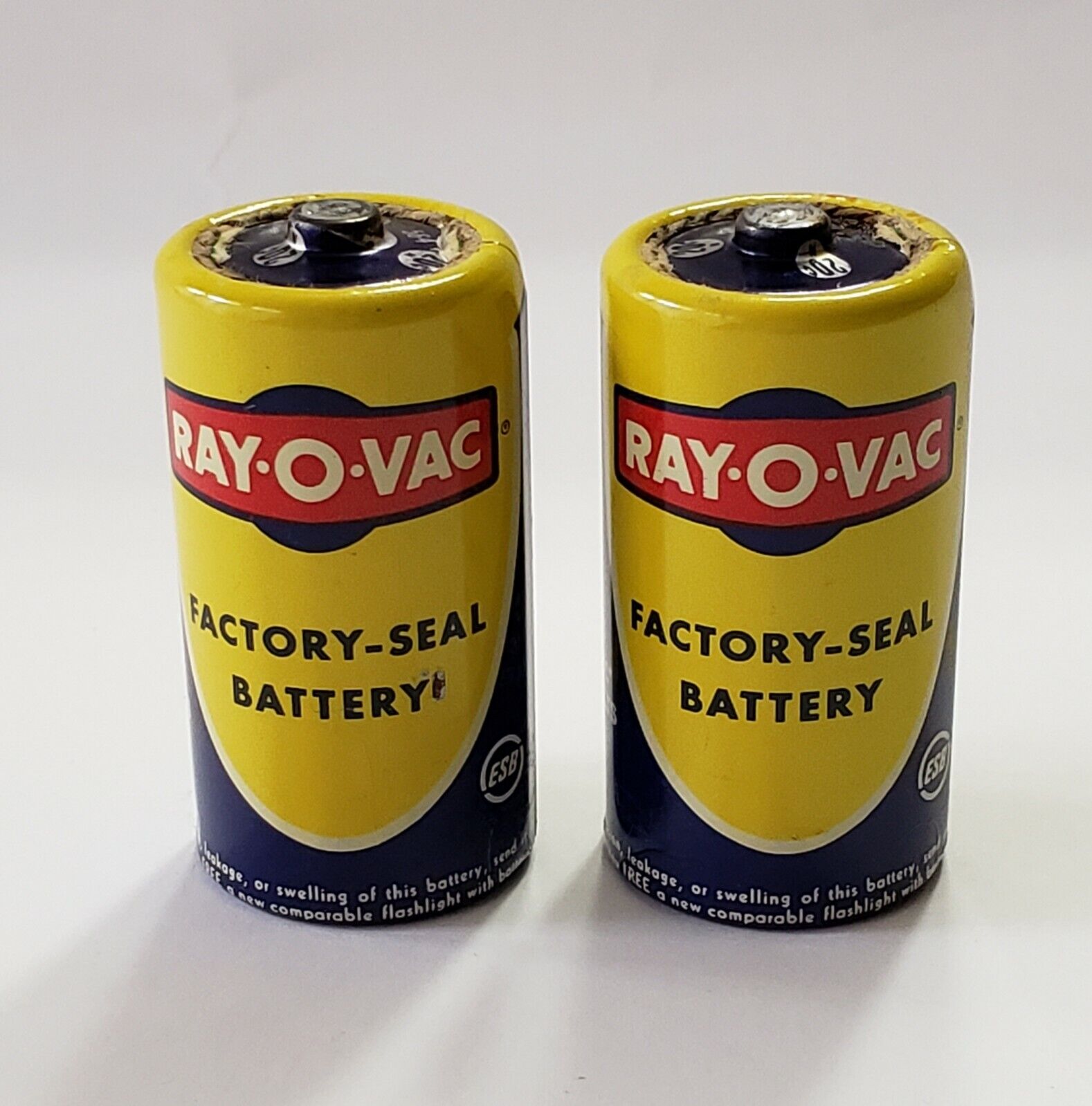 Razernij Blaze erfgoed Lot of 2 - Vintage Ray-O-Vac Factor Battery, Size C | eBay