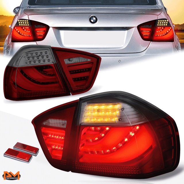 For 0508 BMW 3Series E90 3D LED Streak Tail Light Brake