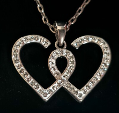 Warren James Entwined Heart Neckless UK