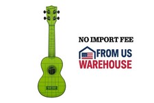 Kala Waterman Soprano Ukulele - Jade Green Transparent