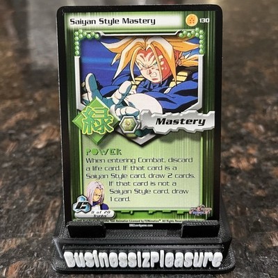 2001 Dragon Ball Z DBZ CCG SCORE Saiyan Style Mastery Rare #130 Cell Saga | MP