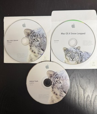 Apple Mac Snow Leopard  OS X Server 10.6 plus OSX10.6 Snow Leopard NFR 2009