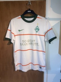 Werder Bremen 2009 10 Away Football Shirt Ozil #11 Size M