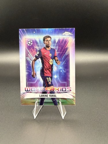 2024-25 Topps Chrome Uefa Club Competitions - Wonderkids Lamine Yamal #WK-1