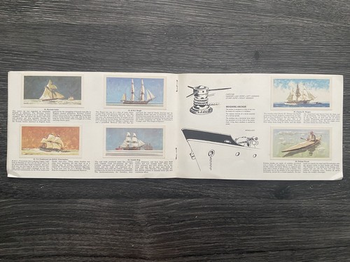 Brooke Bond Tea Cards 'The Saga of Ships' Full Set Of 50 In Official Album 1970 - Picture 6 of 11