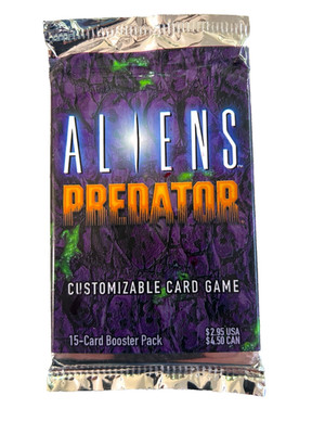 ALIENS vs PREDATOR Booster Pack 1997 Premiere Edition CCG Card (One) - FREE SHIP
