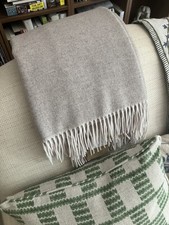NEPTUNE Sudbury Throw (Retail £259) - unused  - natural colour 